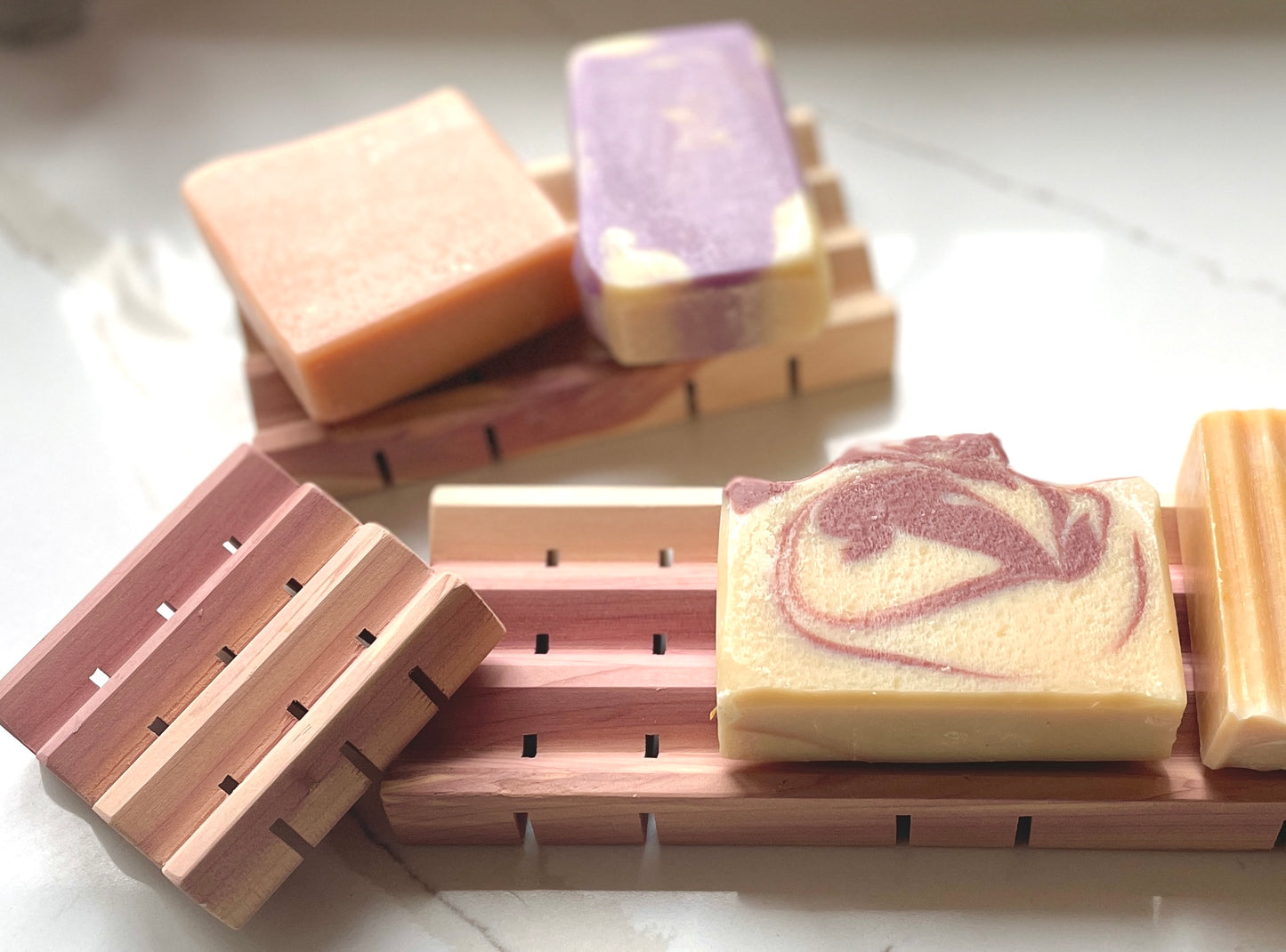 Cedarwood Handmade Soap Tray