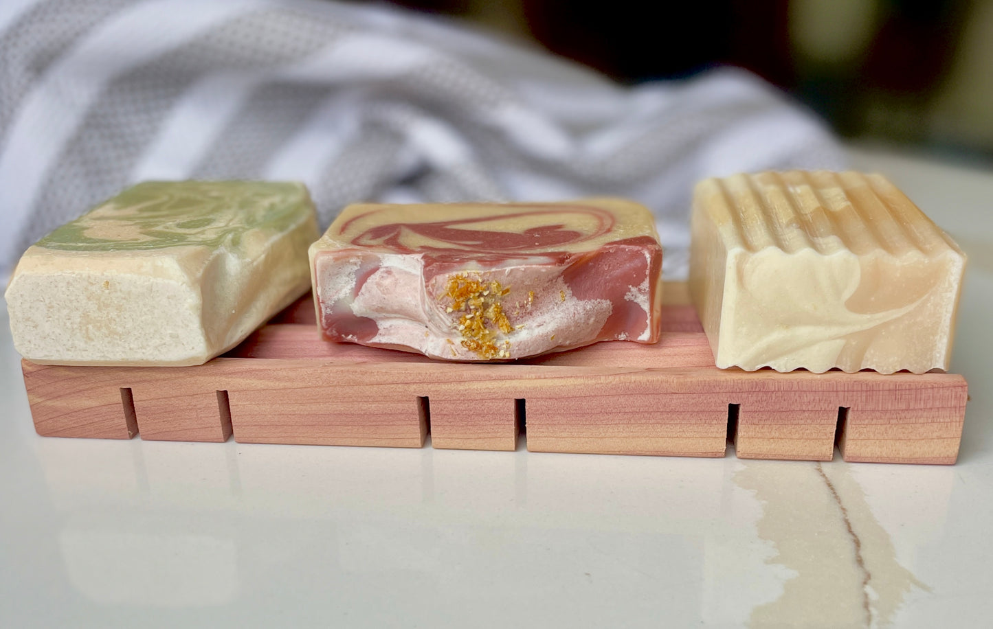 Cedarwood Handmade Soap Tray