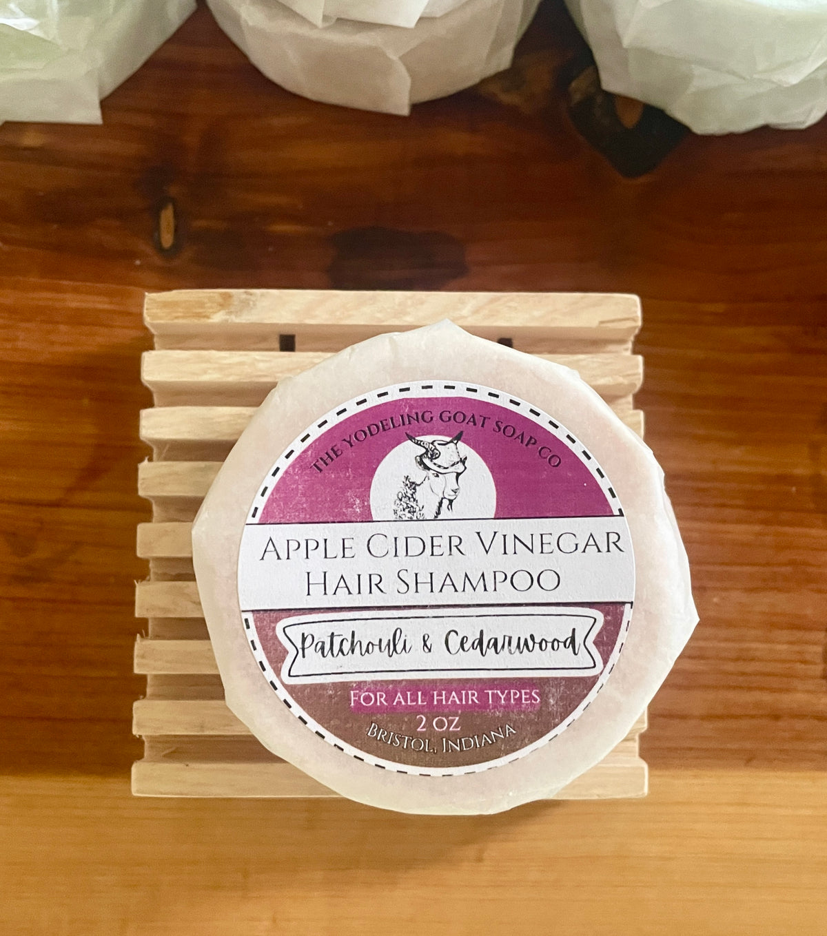 Apple Cider Vinegar Shampoo Bar