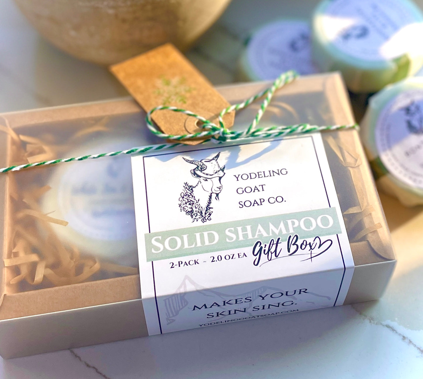 2-Pack Solid Shampoo Gift Box