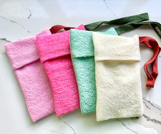 Loofah Soap Pocket