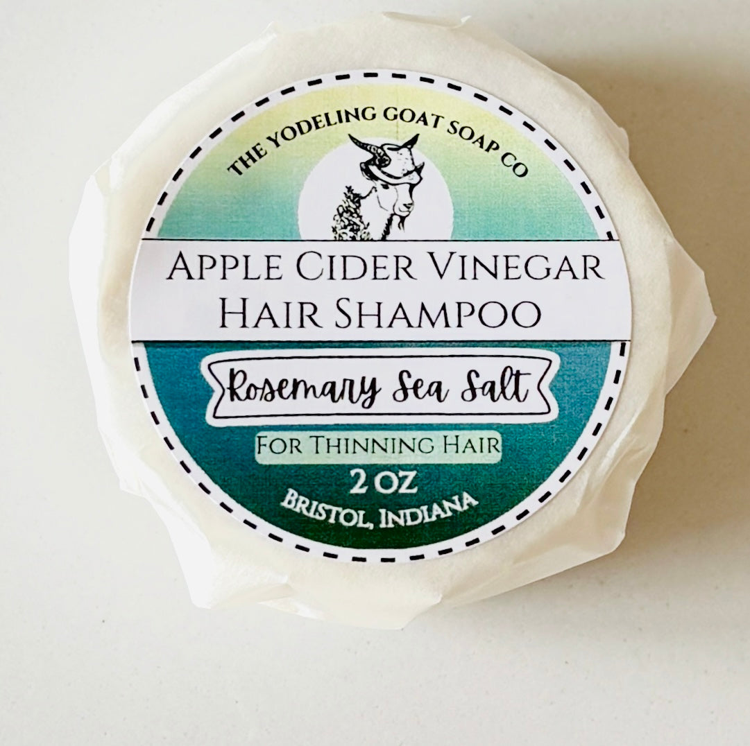 Apple Cider Vinegar Shampoo Bar