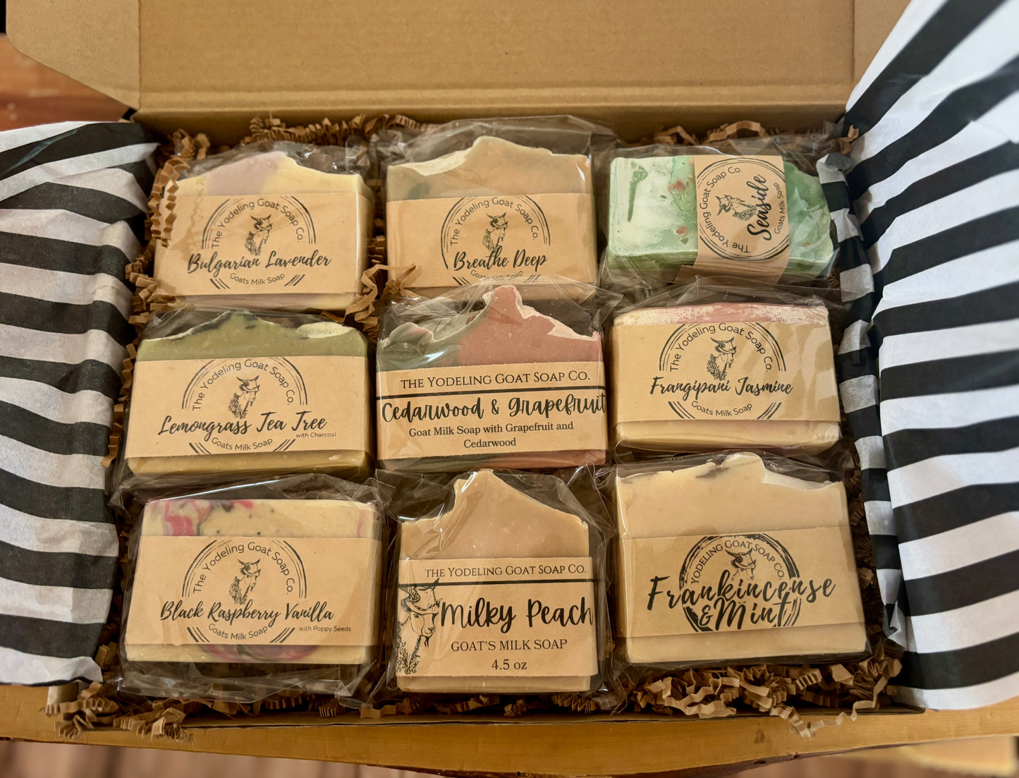 A Year of the GOAT-12 Soap Gift Box
