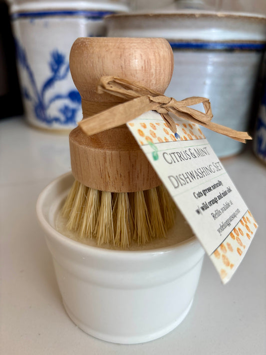 Ceramic White Dishsoap 5 oz.